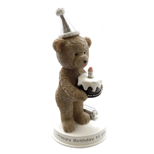 THOUGHTFUL TEDDY - HAPPY BIRTHDAY