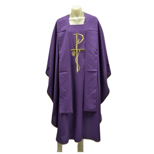 CHASUBLE - PAX WHEAT GRAPES Purple
