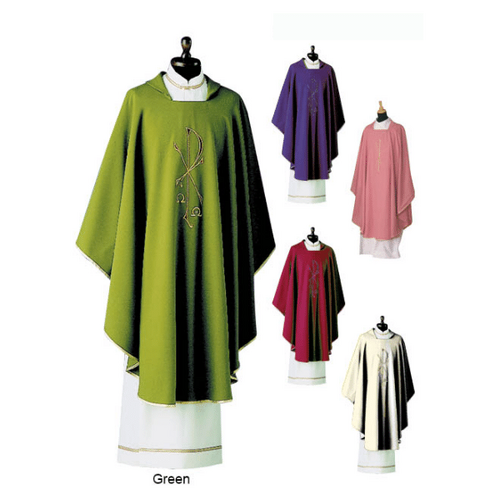 CHASUBLE AND PLAIN STOLE SET PAX        