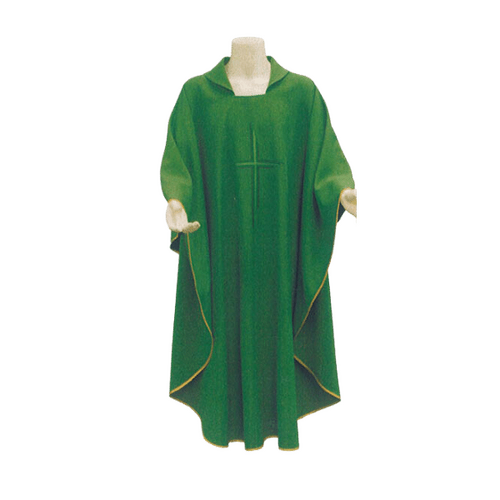 CHASUBLE CROSS Green