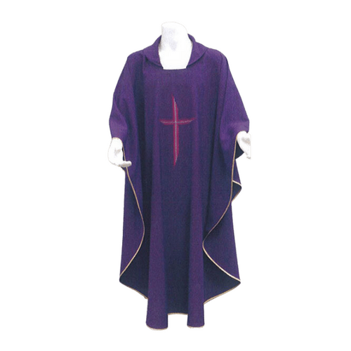 CHASUBLE CROSS Purple
