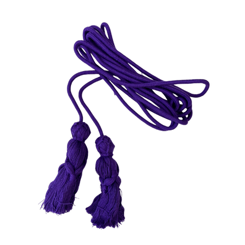 CINCTURE ADULT COTTON PURPLE