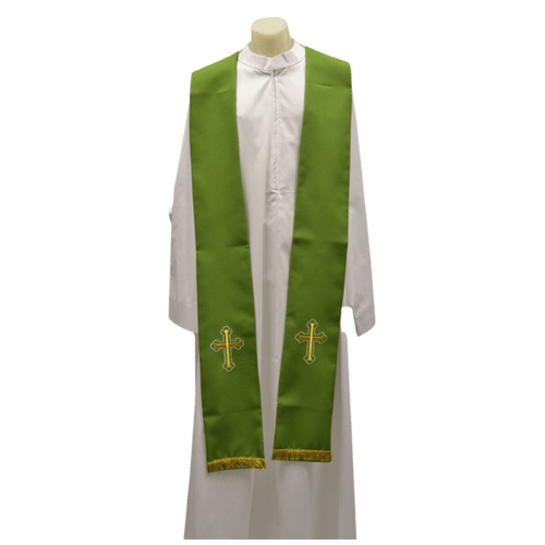 STOLE - CROSS GREEN                     