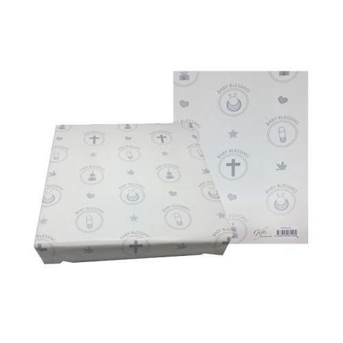 WRAPPING PAPER BABY BLESSINGS
