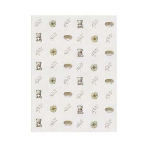 BAPTISM WRAPPING PAPER