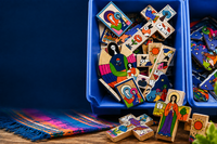 More about our El Salvador Vibrantly-painted Wooden Products image